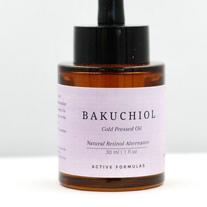 Bakuchi (Bakuchiol)| Natural Plant Retinol | Unrefined Cold Pressed Oil | Age Defy Skin Care