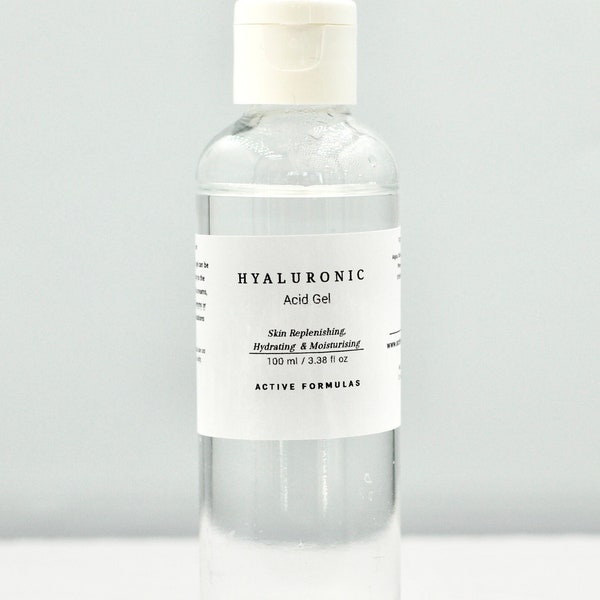 Hyaluronic acid Gel pre-mixed ready to use, anti-aging and hydrating