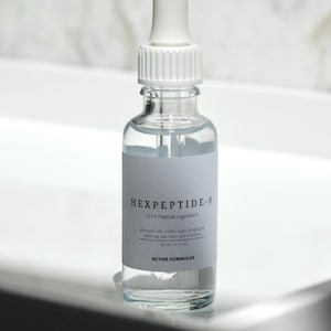 Super Beliebtes Pepegefallen | Acetyl hexapetite-8 | Linien und Falten | Alter Trotz | Machen Sie Ihre eigene Pepidcreme oder Serum