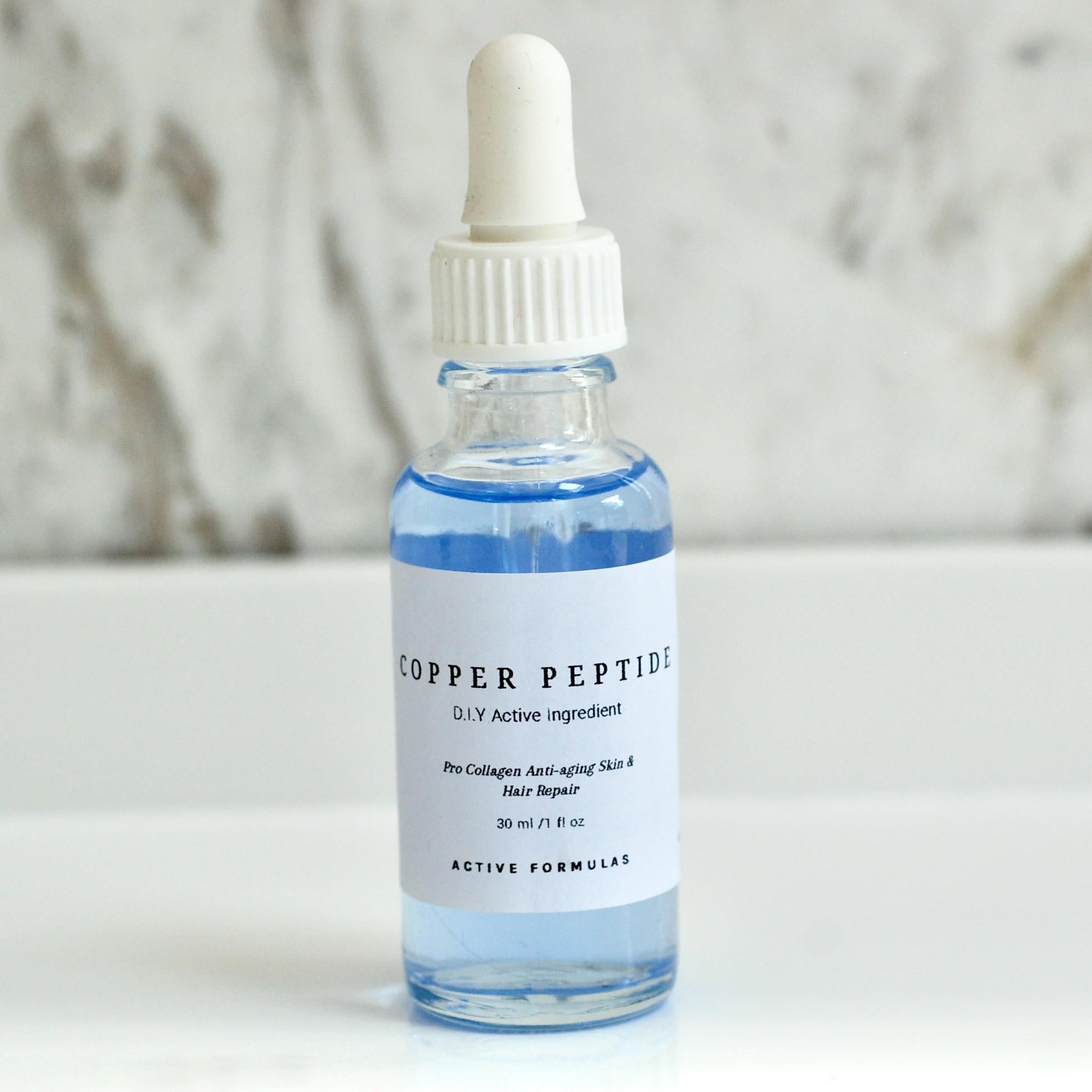 diy ghk cu serum Copper Peptide Ghk-cu: DIY Skin & Hair Serum
