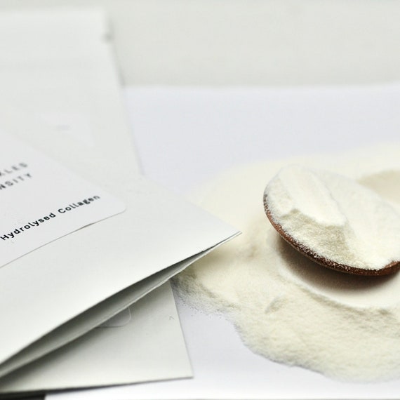 Hydrolysed Marine Collagen Peptides for DIY skin care, anti-ageing, skin tone and texture.