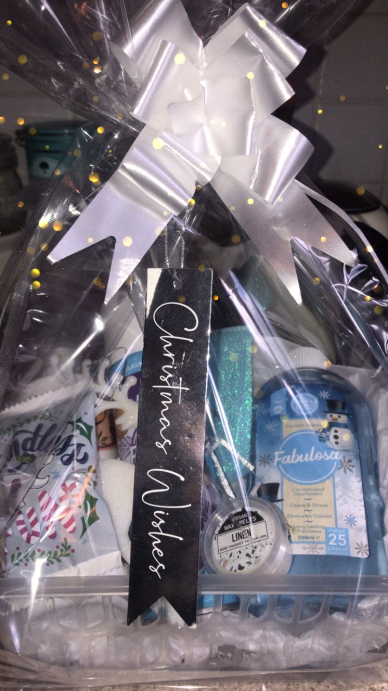 Winter Cleaning Hamper Blue Theme Fabulosa Mrs Hinch Etsy