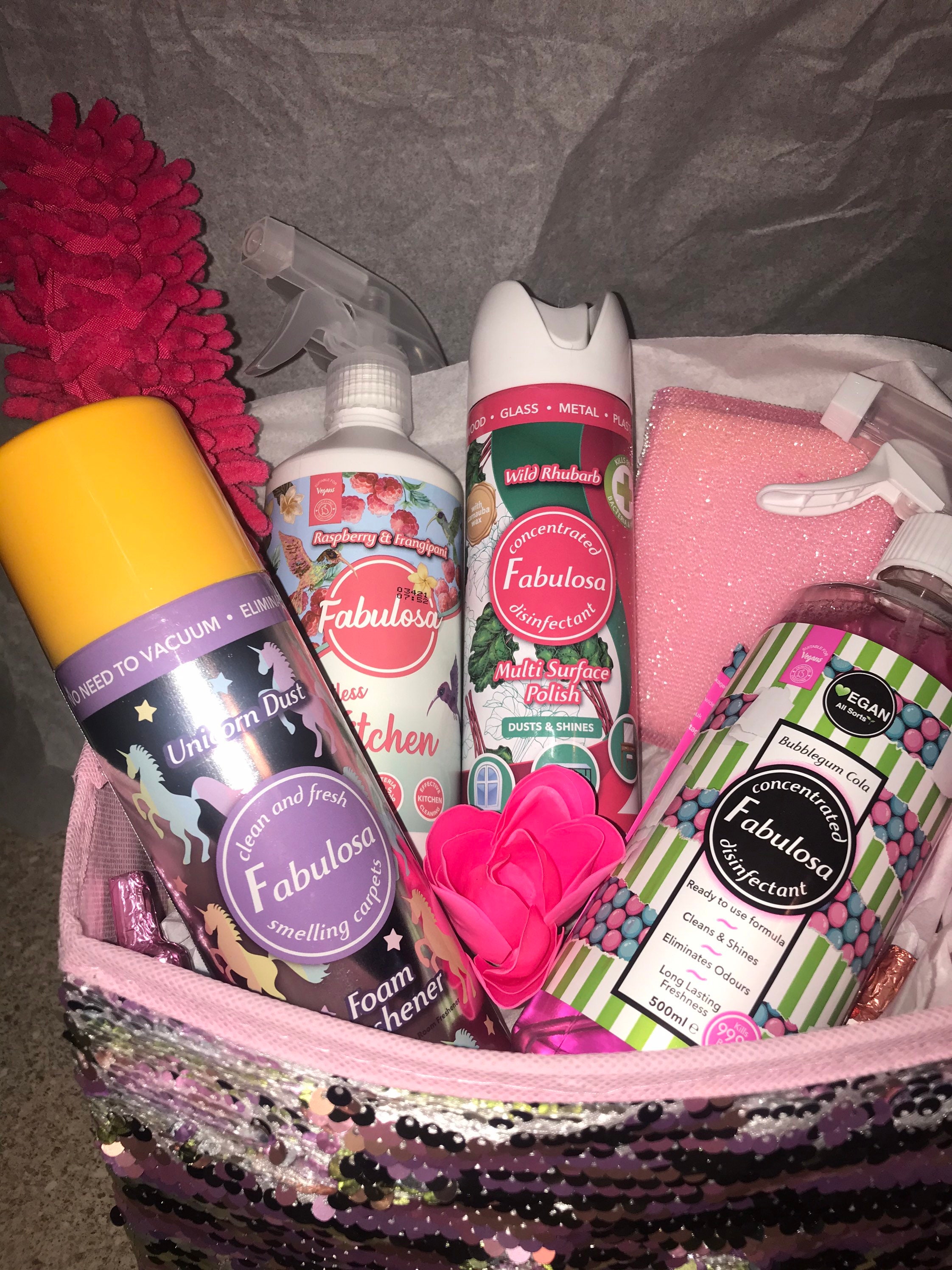 Fabulosa Hinch cleaning hamper just released kitchen spray Etsy
