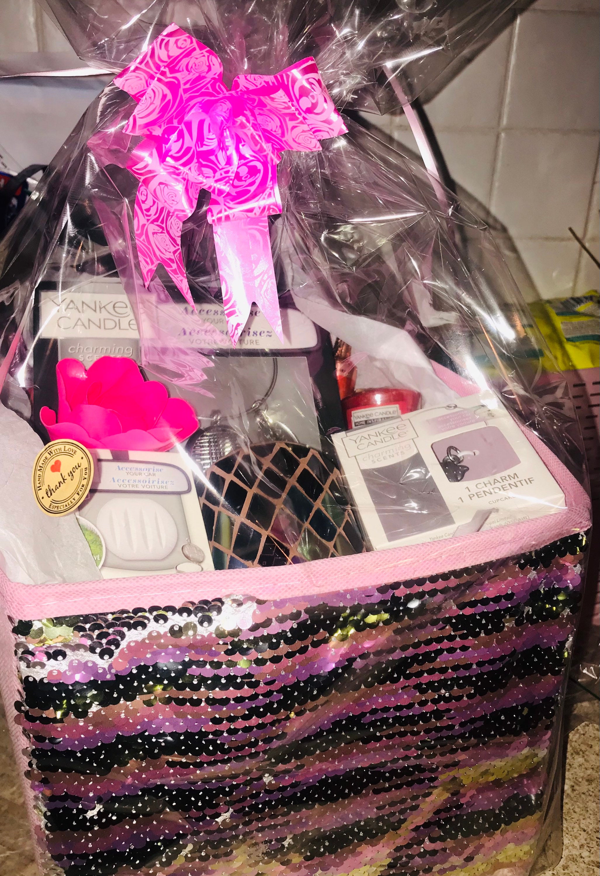 Birthday / Mothers Day hamper .. Yankee candle charming Etsy