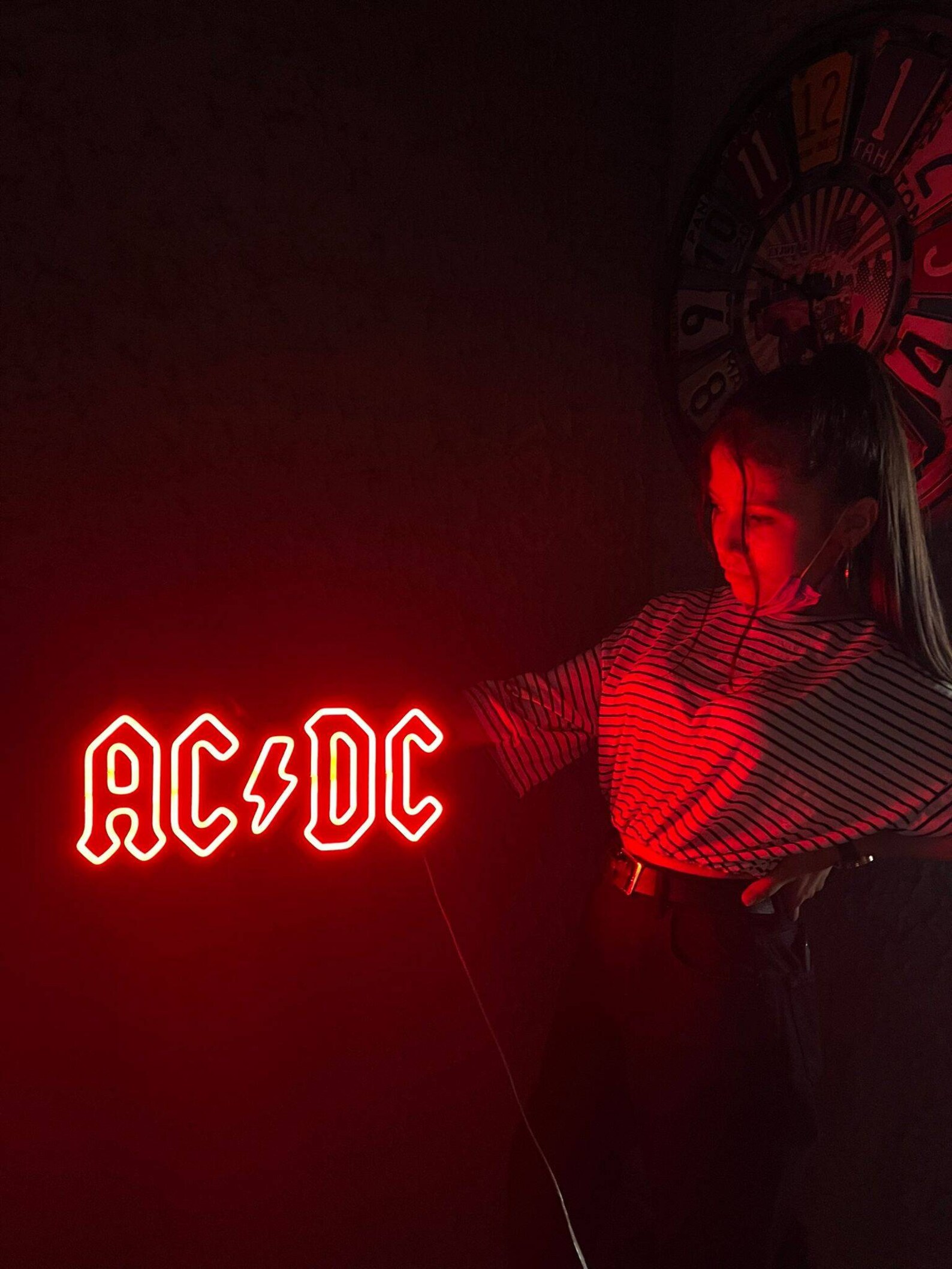 AC/DC Music Group custom neon sign for home decor and shop | Etsy