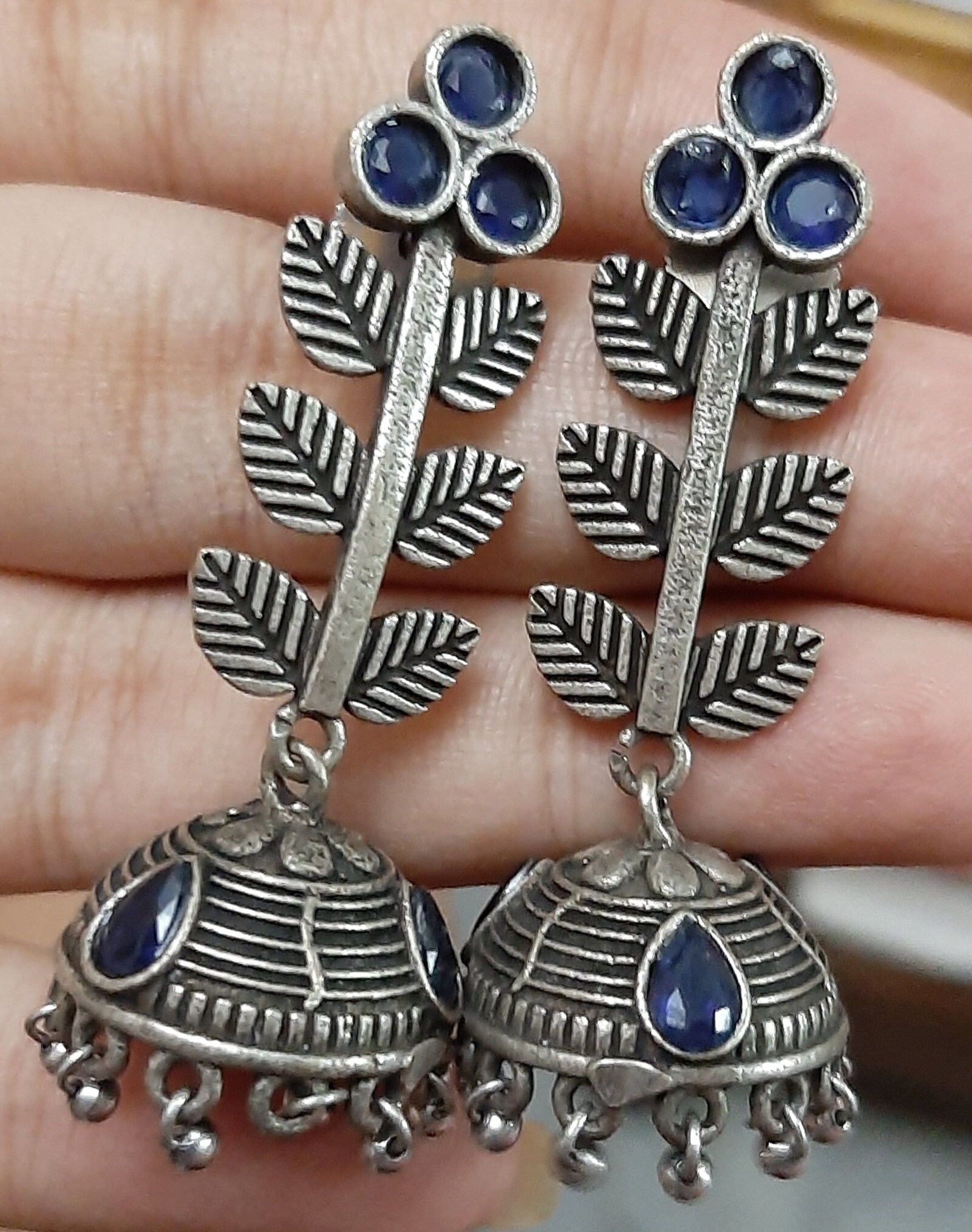German silver earrings High quality German silver Dangle and Etsy