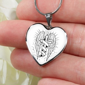 Prayer Keepers Guardian Angel Keepsake Necklace | Guardian Angel Pendant | Guardian Angel Necklace | Guardian Angel Gift