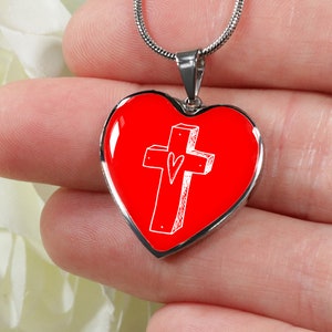 God&#39;s Love Necklace | Custom Christian Necklace | Christian Necklaces For Women | Cross Necklace | Christian Jewelry