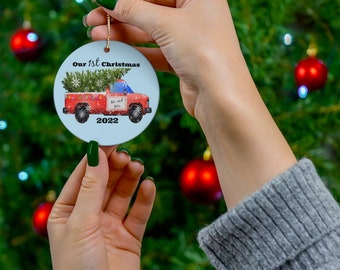 Mr. and Mrs. First Christmas Ornament | First Christmas Married Ornament 2022 | First Christmas Ornament | First Christmas Married