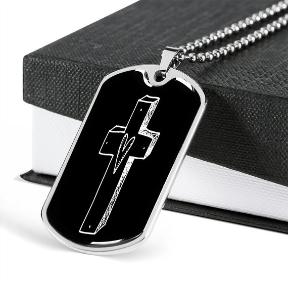 Christian dog on sale tag necklace