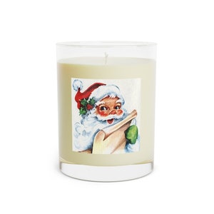 Classic Santa Candle | Santa Candle | Scented Candle | Christmas Candles | Christmas Candle Gift