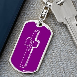 Trust in the Lord Keychain | Custom Christian Keychain | Christian Keychains For Women | Bible Accessory For Woman | Christian Key Ring