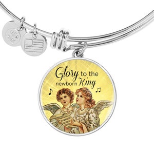 Glory To The Newborn King Bracelet | Christmas Bracelet | Christian Bracelet | Christian Gifts