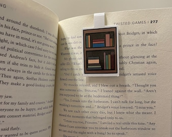 Bücherregal Magnet Lesezeichen