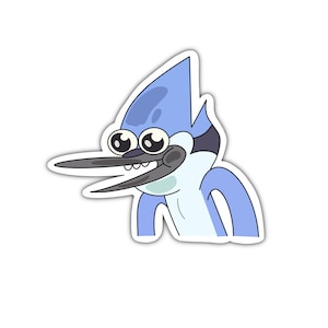 Funny Mordecai Sticker