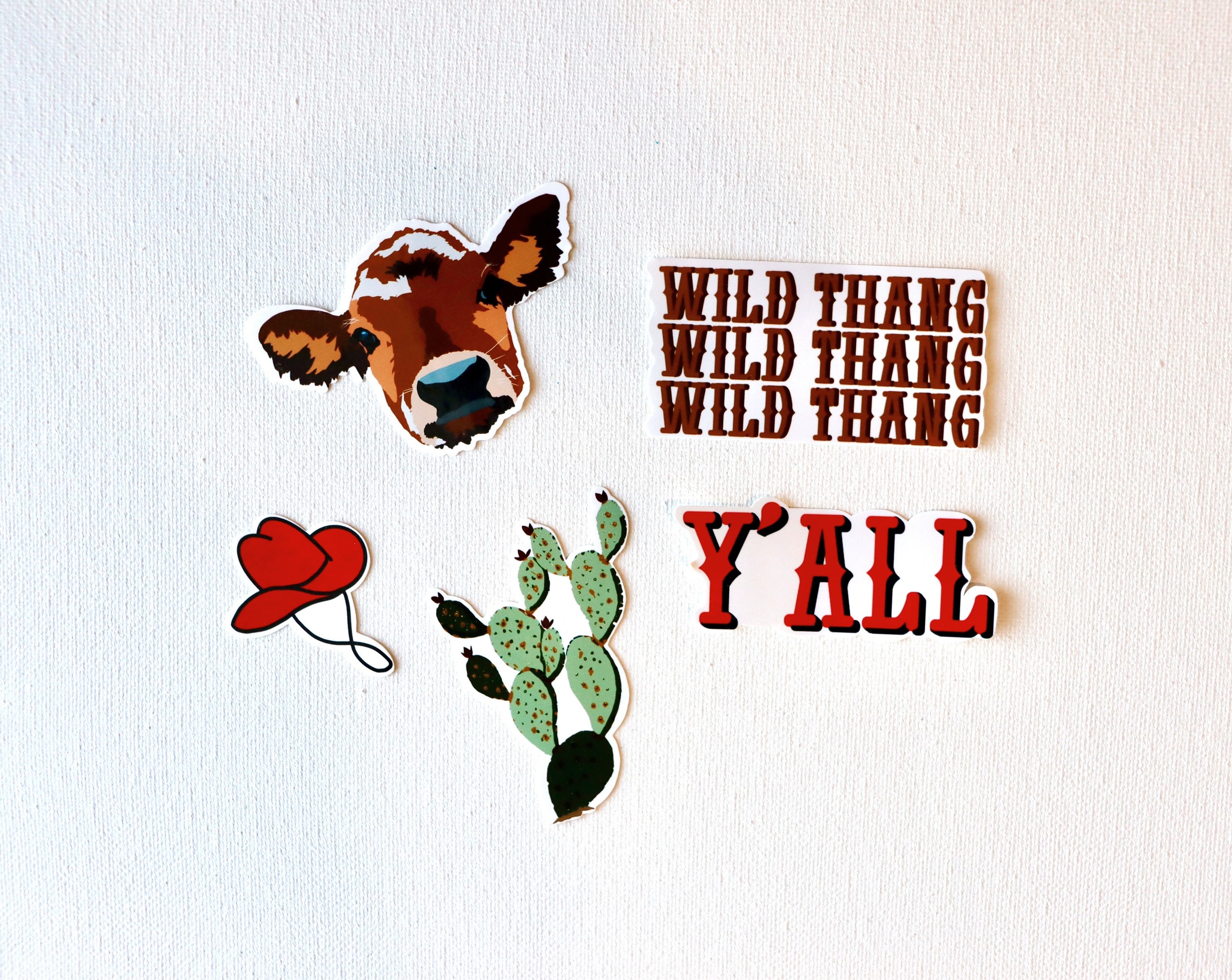 Western Stickers Etsy