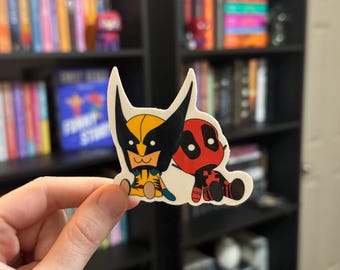 Wolv & Pool Plushie Sticker