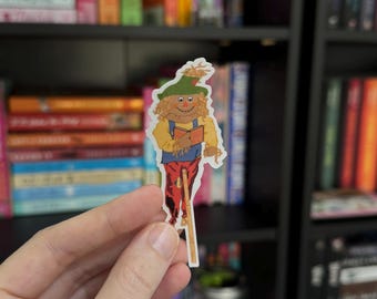 Scarecrow Reading Sticker