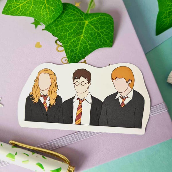 Wizard Die Cut Sticker - Planner Stickers, Diary Stickers, Laptop Stickers, Water Bottle, Magical, Wizardry, Kindle Decor, Bookworm Merch