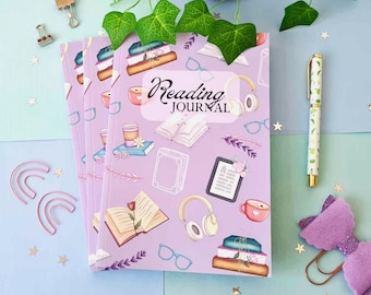 Reading Journal Notebook - Book Review, Reviewing Journal, Book Tracker, Book Bingo Challenge, Readers Review, Reading Tracker, Book Club