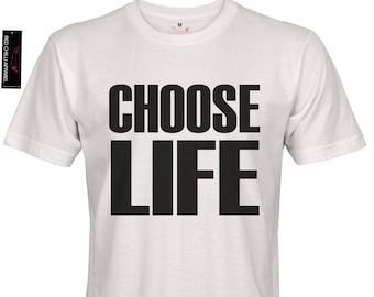 Choose Life Wham Retro 80s Inspired T-shirt