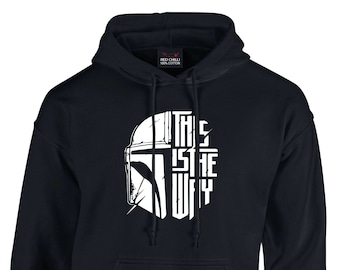 This is the Way Mandalorian geïnspireerde helmhoodie