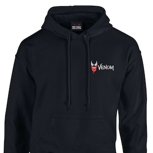 Venom Inspired Embroidered Hoodie