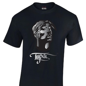 2pac Inspired Printed T-shirt