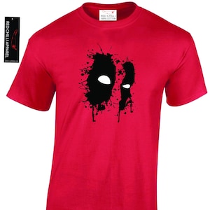 Deadpool inspired Graffiti Face Unisex T-shirt