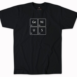 Camiseta divertida unisex Genio