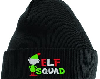 Gorro bordado Elf Squad