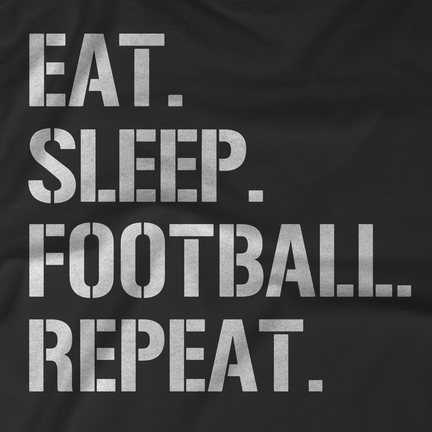 T-shirt De Football Américain Thuy Avec Inscription « Eat