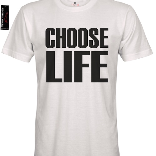 Choose Life Wham Retro 80s Inspired T-shirt