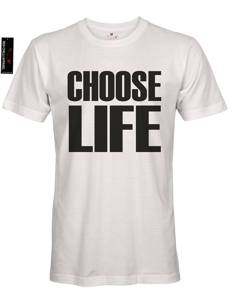 Choose Life Wham Retro 80s Inspired Tshirt Etsy UK