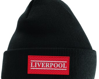 Gorro de fútbol bordado del Liverpool