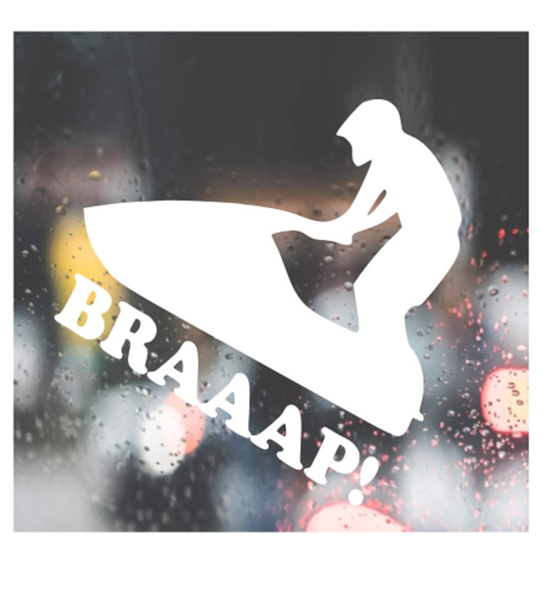 Custom Decal Jet Ski PWC Waverunner Seadoo Stand up / Vinyl Etsy