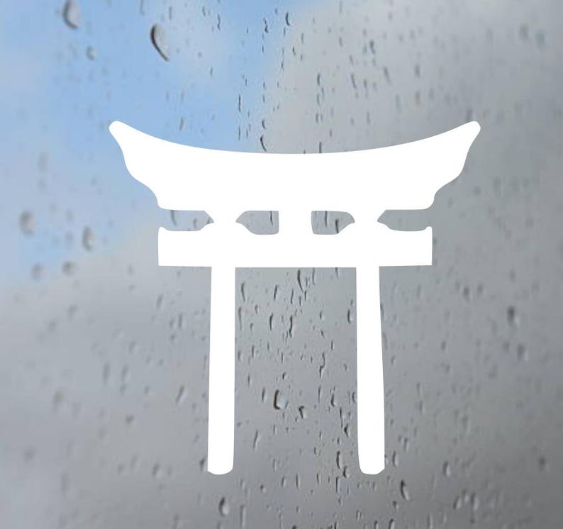 Shinto Torii Vinyl Decal, Religious Symbol Sticker - Etsy