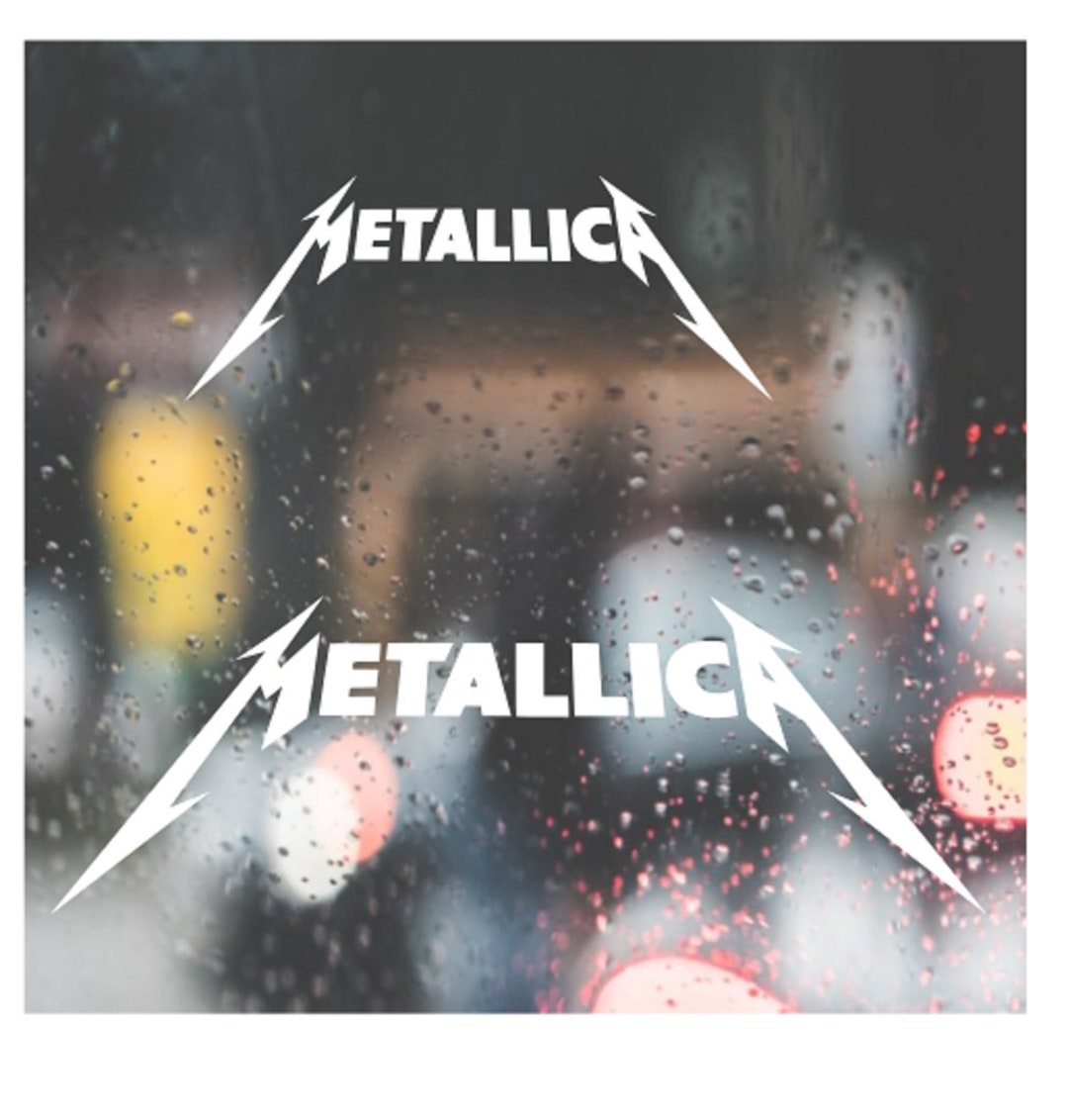 Custom Decal Metallica / Vinyl Sticker Decal for Car, Truck, Window ...