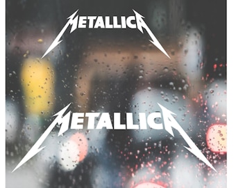 Custom Decal Metallica / Vinyl Sticker Decal for Car, Truck, Window, Bumper, Laptop, Phone, Home Decoration