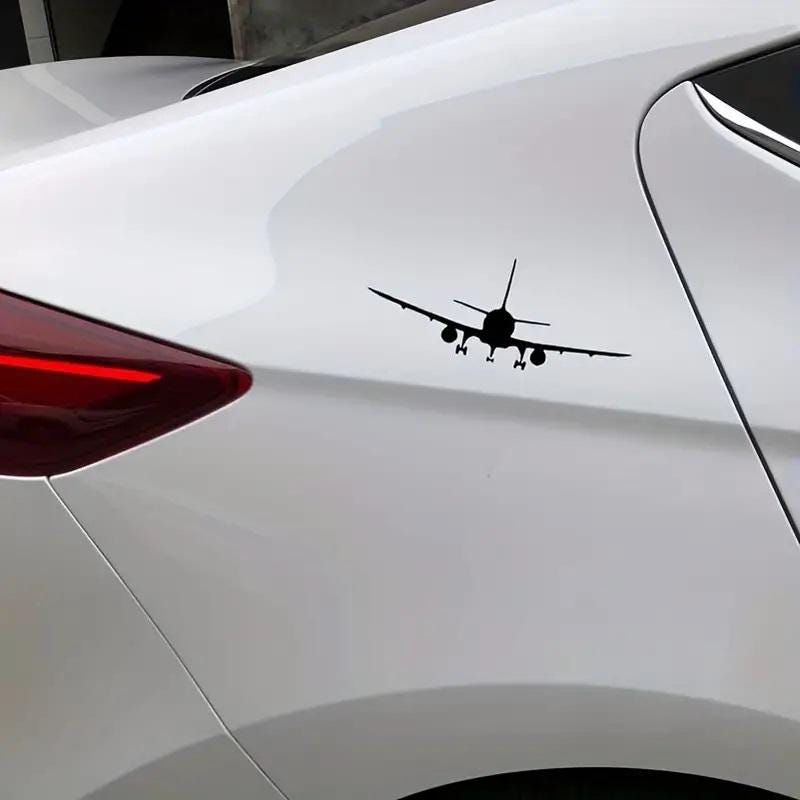 Aircraft Airplane Vinyl Decal, Car, Laptop, Home Decor - Etsy