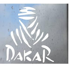 Sticker Dakar Etiquette & Autocollant