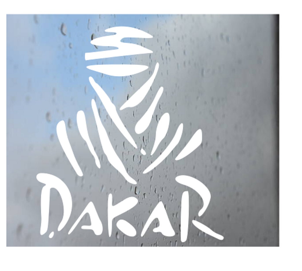 Aufkleber Dakar Logo - TenStickers