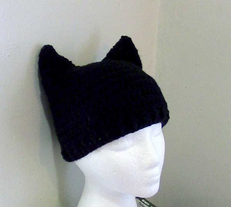 Baby Hat with Teddy Bear Earmuffs Crochet Pattern 6 sizes Baby-child; A Free Pattern of Halloween Cat Hat Included