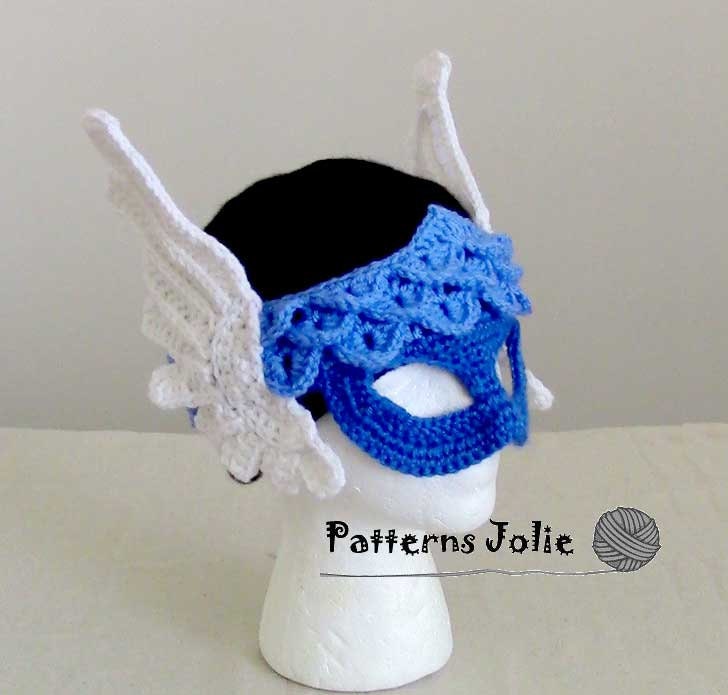 Valkyrie Pattern Valkyrie Crochet Mask Pattern, Halloween Costume Headdress (PDF Pattern ...