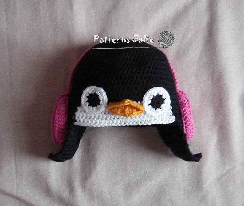 Baby Hat with Teddy Bear Earmuffs Crochet Pattern 6 sizes Baby-child; A Free Pattern of Halloween Cat Hat Included