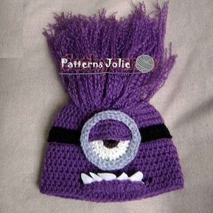 Evil Halloween Hat Crochet Pattern 5 sizes, Child-Adult; A Free Pattern of Halloween Cat Hat Included