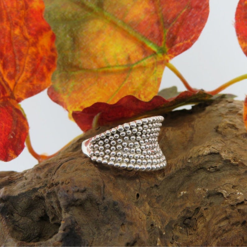 Electroformed Sterling Silver Ring