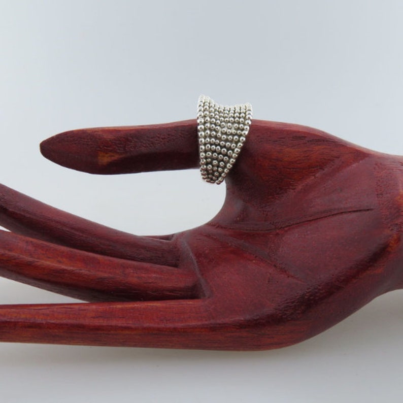 Electroformed Sterling Silver Ring