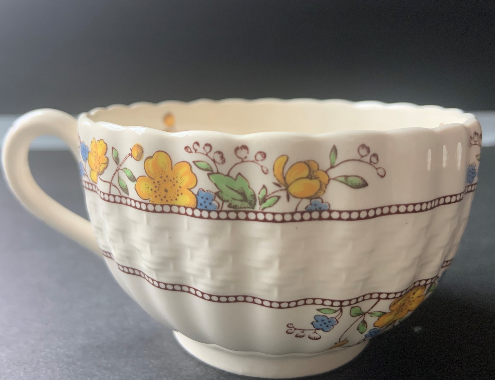 Vintage Spode buttercup China Teacup Made in Etsy Canada