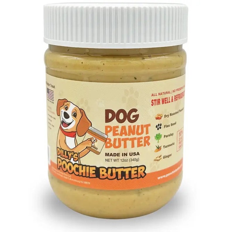 Dog Peanut Butter Poochie Butter Peanut Butter Treats for Dogs 12oz - Etsy